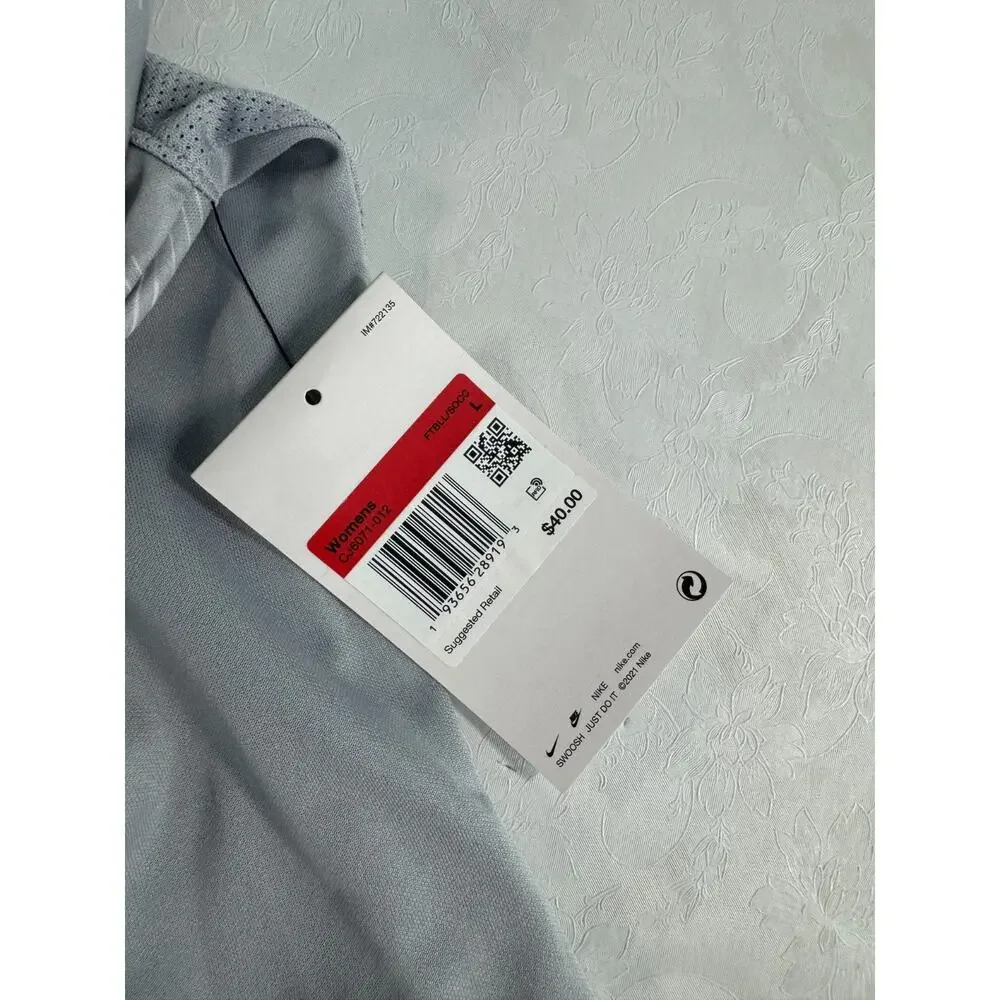 Nike Women's Park IV Long Sleeve Goalkeeper Jersey Size Large Gray NWT